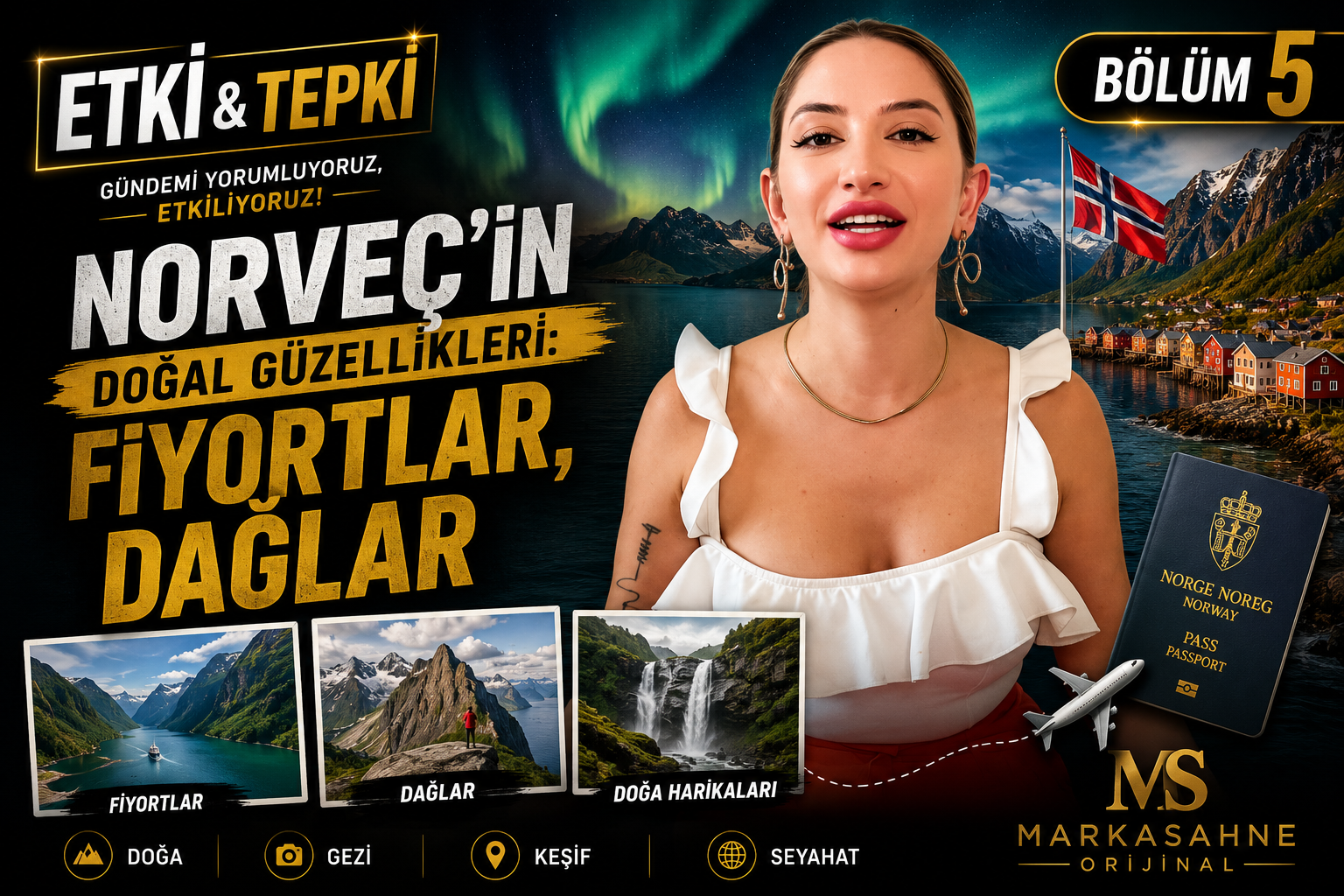 Norveç’in Doğal Güzellikleri: Fiyortlar ve Dağlar