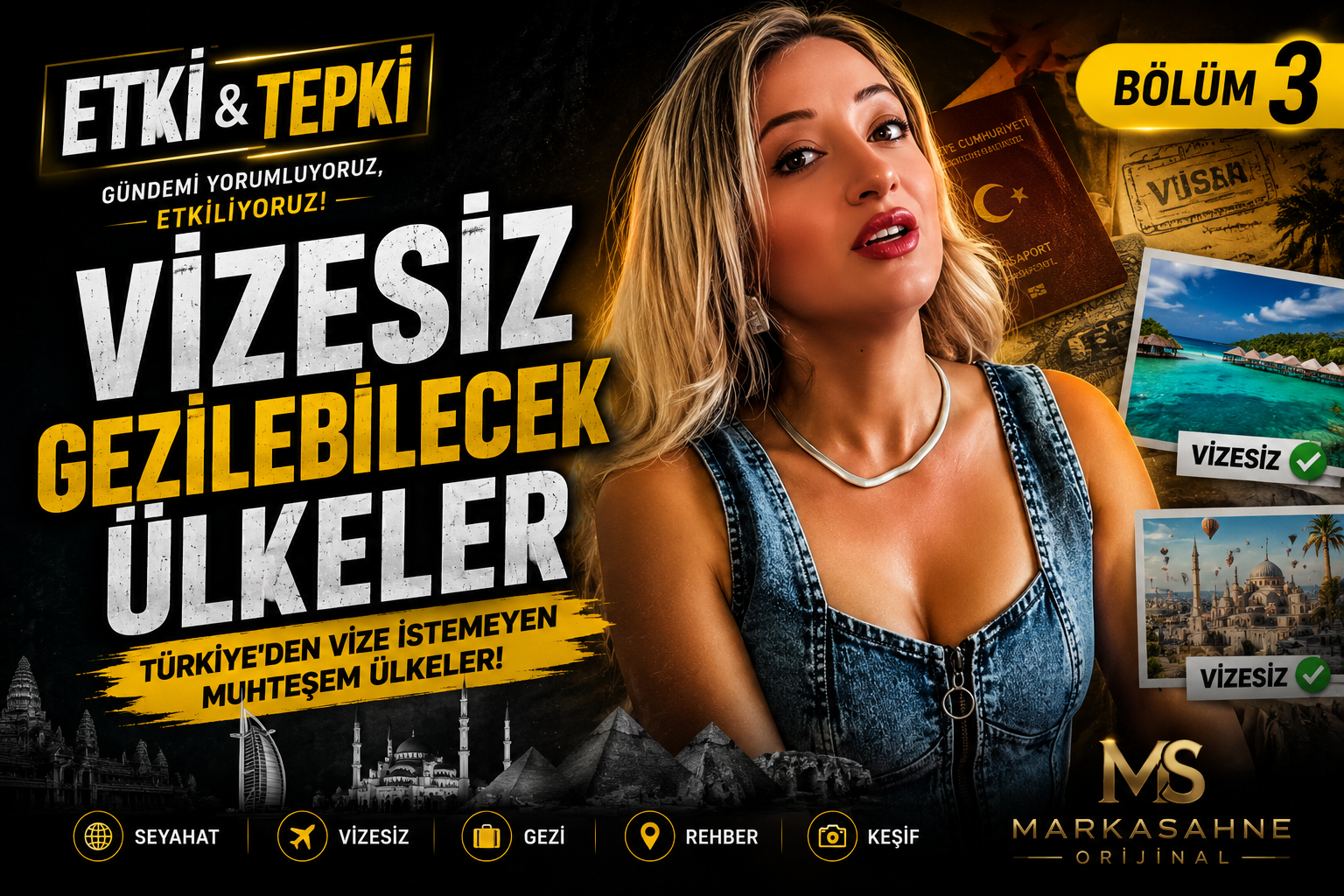 Türkiye’den Vize İstemeyen Muhteşem Ülkeler